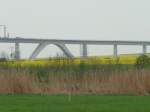 Brucken und Kreuzungsbauwerke Die ICE-Unstruttalbr�cke nach dem Bibratunnel bei Wetzendorf; 02.05.2010 
