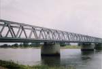 Brucken und Kreuzungsbauwerke Wittenberge, Elbbr�cke, KB-Strecke 305 nach Magdeburg (2004)
