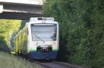 bsb-breisgau-s-bahn Die BSB mit 4 Waggons in Richtung Freiburg, Zwischen Gottenheim  und Hugstetten 