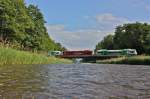 4 BSB Z�ge bei Hugstetten, beim �berqueren der Dreisam. ( ...