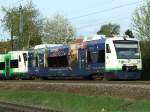 Eine Doppelgarnitur RegioShuttle der ...  Andreas Mack 24.05.2011