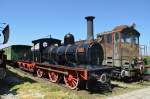 Bulgarien: Dampflok 148 im Eisenbahnmuseum in Russe (Русе) 08.05.2015