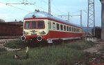 BDZ 19 001 7 im Juni 2003 im Depot Cherven Brjag. Der Salontriebwagen wurde 1960 von Simmering-Graz-Pauker gebaut und 1965 nach Bulgarien verkauft. Zwischen der ersten und zweiten Klasse befindet sich eine kleine Bar.