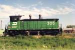 Burlington Northern Railroad SW-1500 ...  Steven Pappas 17.01.2011
