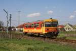 bzmot Bzmot 206 als Szem�ly nach Kiskunf�legyh�za bei der n�rdlichen Einfahrt von Tiszaalp�r.