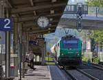 437016 mit einem G�terzug ...  Marius Gerads 22.04.2011