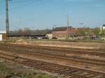 Blick von Chemnitz HBF Gleis 14 zum ehemaligen Produktenbahnhof  ...