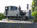 Eine 0-6-0T gebaut von der Avonside Engine Company Ltd in Bristol als Nr. 1821 in Puerto Natales, Spurweite 1000 mm in der Región de Magallanes y de la Antártica Chilena (Region XII) im Januar 2006.