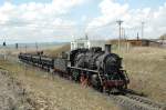 SY0863 mit Abraum auf dem weg zur Halde. Jixi 05 2008