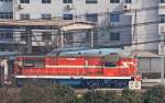 DF5 5288 (Bauart: Co'Co'-del, Leistung: 1213 kW) bei Rangierarbeiten in Xi'an (Provinz Shaanxi) am 25.03.2012.