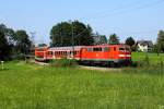 111 027-9 mit RB ...  Christopher P�tz 30.08.2011