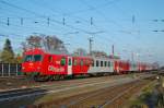 Mit dem Steuerwagen voraus ist der Rex 3422
am 21.11.2009 in ...