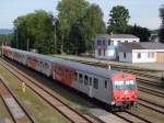 city-shuttle 8073070-9 f�hrt als REX5970 in den Bhf. Ried i.I.;090817