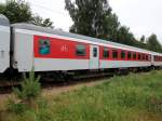 CityNightLine Im CNL 1258/1259 Z�rich-Binz-Z�rich lief am 17.Juli 2010 dieser BDcm 61 85 09-90 402-4 Standort Berlin mit.Am Nachmittag stand Dieser noch in Binz wo die Aufnahme entstand.