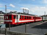 LEB - Triebwagen BDe 4/4 601 mit Steuerwagen Bt 702 ...
