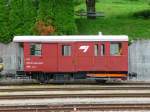 CJ - Hilfswagen X 821 abgestellt in Tramelan am 31.07.2010 ...