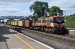 Class 071 IERLAND sep 2009 KILDARE LOC 087 met container trein