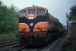 Class 071 IERLAND sep 2006 LIMERICK JUNCTION LOC 075 nog in de orange kleur