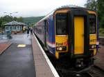Class 156 Zug der West Highland Line mit Ziel Glasgow ...