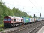 Class66, HGK DE61 mit ...  Hubert Hager 28.08.2010