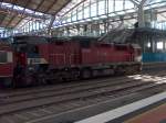 Die N Class wartet mit einem IC in Melbourne Southern ...