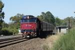 IC 8309 vom Melbourne nach Seymoure in Tallarook am durchfahren. ...