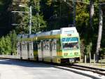 TN - Triebwagen Be 4/4 502 mit Steuerwagen Bt 554 ...