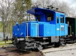 Compagnie du Train a Vapeur de la Vallee de Joux CTVJ - Rangierlok Tem 2/2 288 in Le Pont am 19.05.2010