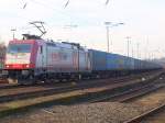 185 597-2 von Crossrail ...  Mario Sch�rholz 25.01.2010