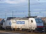 185 581-6 von Crossrail mit Ewals Cargo Care Werbung in ...