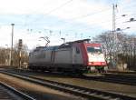 crossrail 185 600-4 rollt zu ihrem n�chsten Zug (Ruhland, den ...