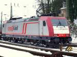 185 592-3 von Crossrail ...  Mario Sch�rholz 14.01.2010