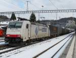 Crossrail - Lok 185 ...  Hp. Teutschmann 01.03.2010