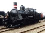 Dampflok 871 (Baureihe D, Baujahr: 1902) auf Bahnbetriebswerke Randers am 16-5-1999.