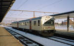 DSB MRD 4269 (Hersteller: Scandia; Baujahr: 1983) Bahnhof Roskilde am 10. Februar 2007. - Scan eines Farbnegativs. Film: Kodak Gold 200-6. Kamera: Leica C2.