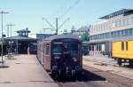 Kbenhavn / Kopenhagen DSB S-Bahn: Linie F S-Bf Vanlse im Juni 1978. - Heute endet hier die Kopenhagener Metro.