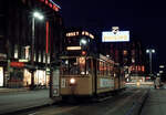 Århus / Aarhus ÅS SL 1 (Tw 12) Banegårdsplads am 8. August 1969. - Scan eines Diapositivs.