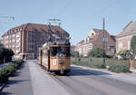 Århus / Aarhus ÅS SL 1 (Tw 13) Marienlunds Allé am 8. August 1969. - Scan eines Diapositivs.