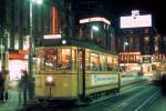 Aarhus Århus Sporveje SL 2 (Hauptwerkstatt der Kopenhagener Strassenbahnen-Tw 1) Banegårdsplads / Århus H (: Bahnhofplatz / Aarhus Hauptbahnhof) am 6.