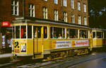 København / Kopenhagen Københavns Sporveje SL 10 (Tw 600 + Bw 15xx) København Vesterbro, Ny Carlsberg Vej / Vester Fælledvej im August 1968.