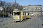 København / Kopenhagen Københavns Sporveje SL 6 (Tw 572 + Bw 15**) København K, Stadtzentrum, Kongens Nytorv am 17.