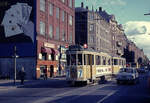 København / Kopenhagen Københavns Sporveje (KS) SL 7 (Großraumtriebwagen 617, ex-NESA 929 (1935 - 1953), ex-KS 555 (1934- 1935)) København N, Nørrebro, Nørrebrogade /