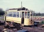 København / Kopenhagen KS 266 Pumpehusvej im Mai 1969. - So sah der Tw kurz vor der endlichen Verschrottung aus.