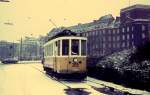 Kbenhavn / Kopenhagen KS Arbeitstriebwagen (Salzwagen) 309 Jarmers Plads im Januar 1970.