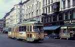 Kbenhavn / Kopenhagen KS SL 7 (Dwag-GT6 852) Frederiksborggade / Linnsgade am 8. April 1971.