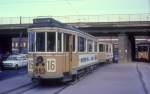 København / Kopenhagen KS SL 16 (Tw 553) Bahnhof København Lygten / S-Bahnhof Nørrebro im Jahre 1969. 