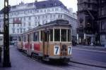 København / Kopenhagen KS SL 7 (Tw 588) Kongens Nytorv im Oktober 1969.