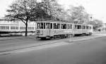 København / Kopenhagen Københavns Sporveje SL 10 (Tw 544 + Bw 15xx) Vigerslev Allé / Vestre Kirkegårds Allé im Oktober 1967.