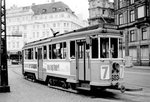 København / Kopenhagen Københavns Sporveje SL 7 (Tw 603) Centrum, Kongens Nytorv im Mai 1968.