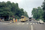 København / Kopenhagen Københavns Sporveje SL 10 (Tw 595) Centrum, København K, Sølvgade / Sølvtorvet im Juni 1968.